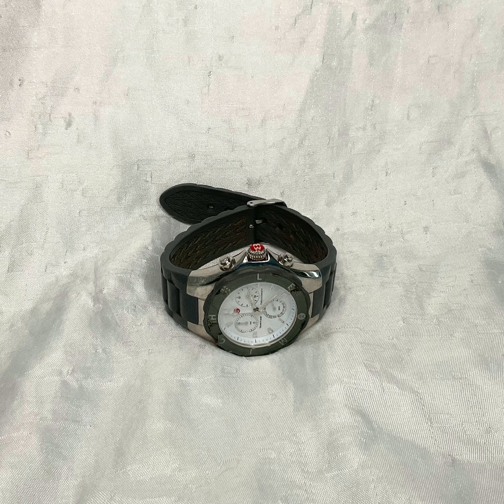 Michele - Grey Silcone Band Watch